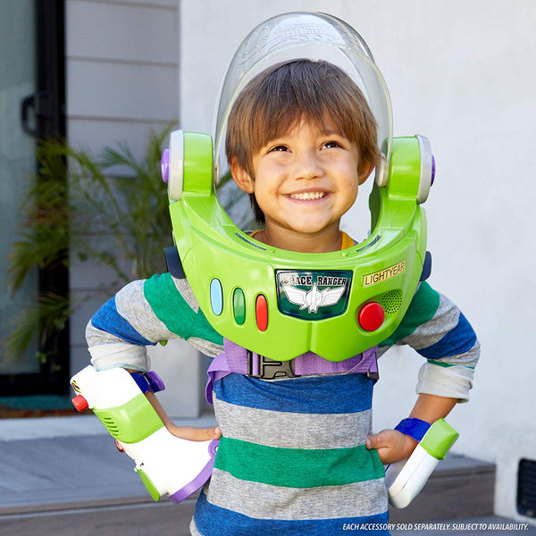 Buzz lightyear light shops up helmet