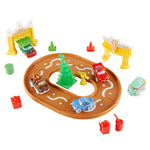 Disney and Pixar Cars Toys Mini Racers Advent Calendar with 5 Toy Cars, Track Pieces and Mini-Toy Accessories