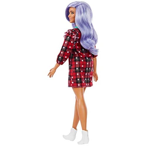 Barbie Fashionistas Doll Curvy with Lavender Hair