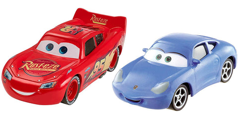 Comprar Cars 3 Pack 2 Coches - Rayo McQueen & Sally. de MATTEL- Kidylusion