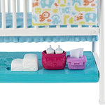 Barbie Nursery Playset with Skipper Babysitters Doll, Multicolor