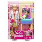 Barbie Pediatrician Playset Blonde Doll 12-inches