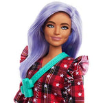 Barbie Fashionistas Doll Curvy with Lavender Hair