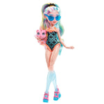 Monster High Doll, Lagoona Blue with Accessories and Pet Piranha, Posable Fashion Doll with Colorful Streaked Hair