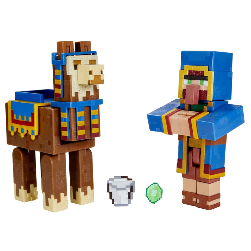 Mattel Minecraft Craft-a-Block Character Action Figures Based On The Video  Game, Steve