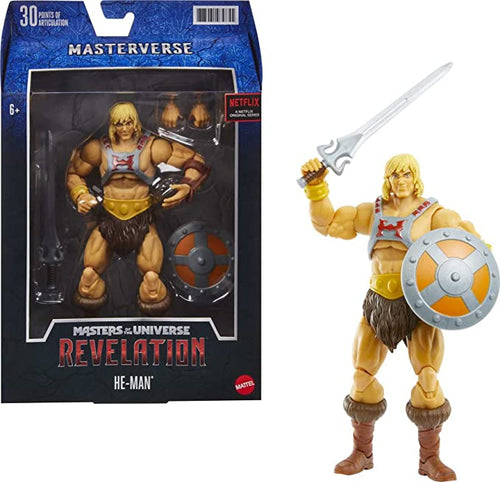 Masters of the Universe Revelation He-Man 7-in Motu Battle Figure