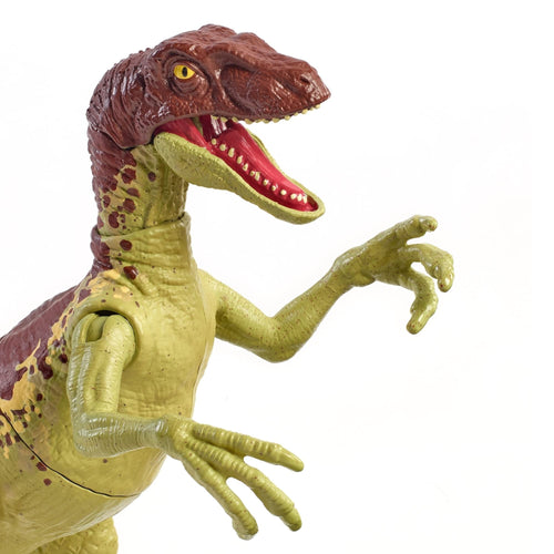 Jurassic World Fierce Force Velociraptor Camp Cretaceous Dinosaur Action Figure