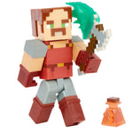 MINECRAFT Dungeons 3.25-in Collectible Battle Figure and Accessories, Based on Video Game, Imaginative Story Play Gift for Boys and Girls Age 6 and Up