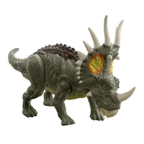 Jurassic World Fierce Force Styracosaurus Camp Cretaceous Authentic Dinosaur Strike Motion Action Figure