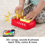 Fisher-Price Laugh & Learn Counting and Colors UNO, Electronic Learning Toy with Lights and Music