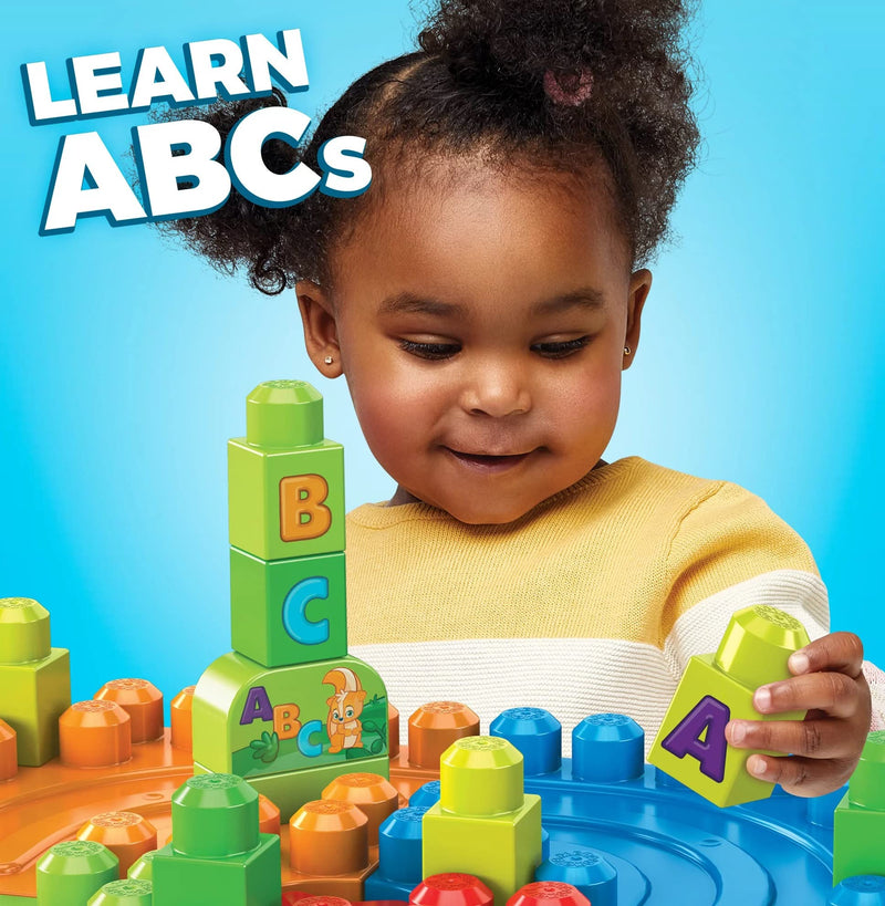 Mega Bloks Discover 'n Build Activity Table Blocks for Toddlers