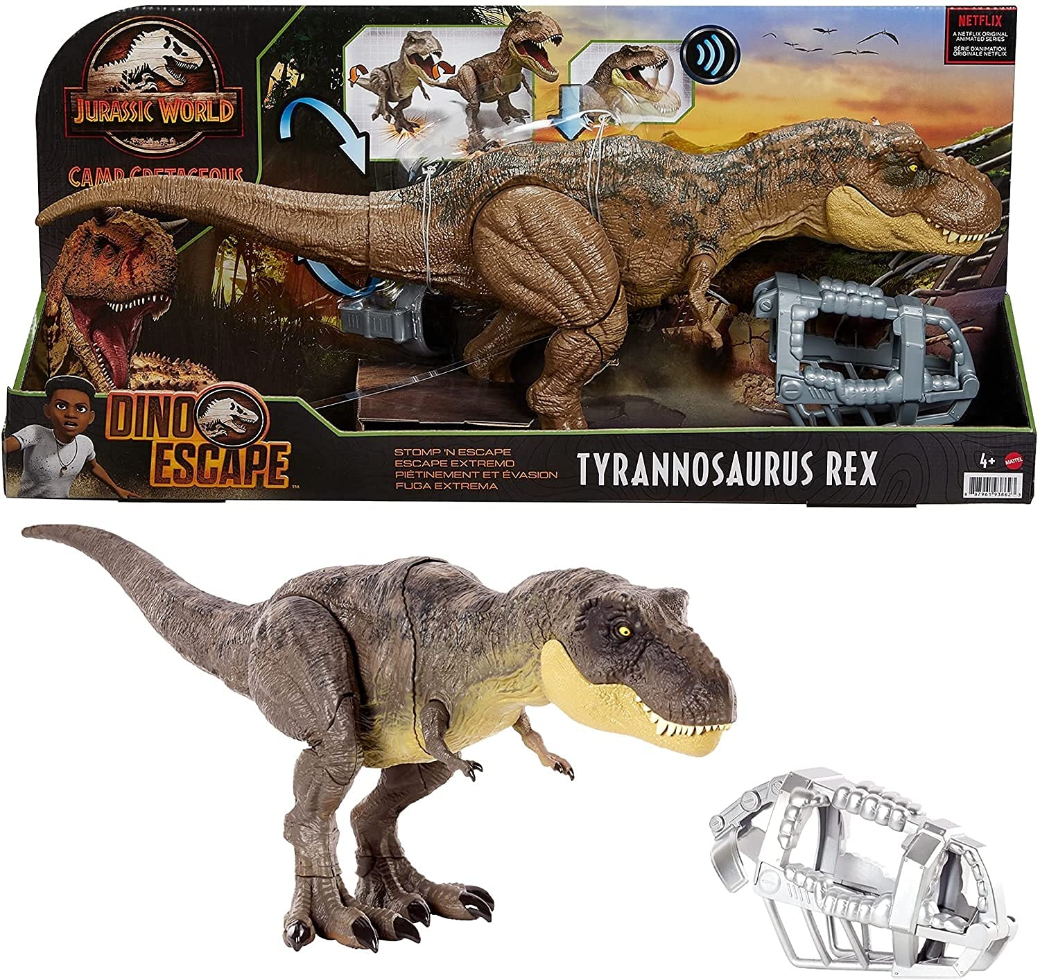 Jurassic World: Camp Cretaceous Stomp 'n Escape Tyrannosaurus Rex