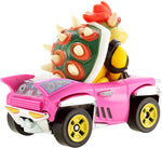 Hot Wheels Mario Kart Die Cast Bowser with Badwagon Vehicle