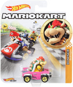 Hot Wheels Mario Kart Die Cast Bowser with Badwagon Vehicle