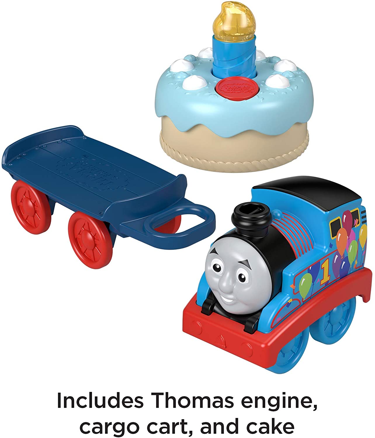 Thomas & Friends Birthday Wish Thomas Musical Push-Along Toy