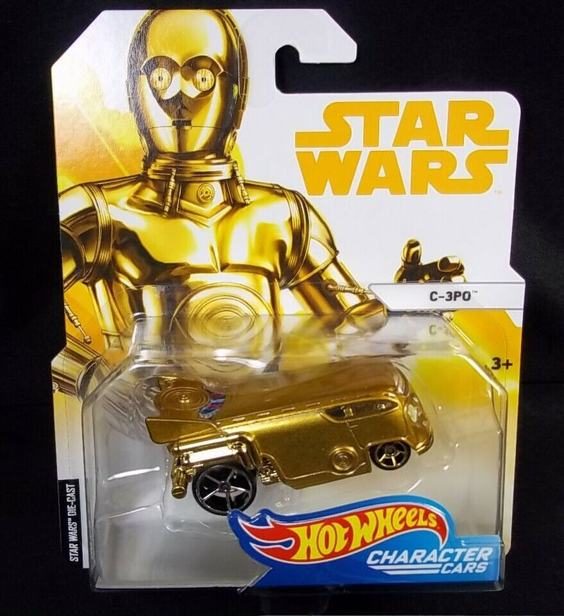 Hot Wheels Star Wars C-3PO Character Cars