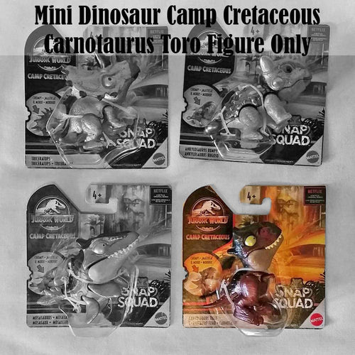 Jurassic World Camp Cretaceous Snap Squad Carnotaurus Toro Figure