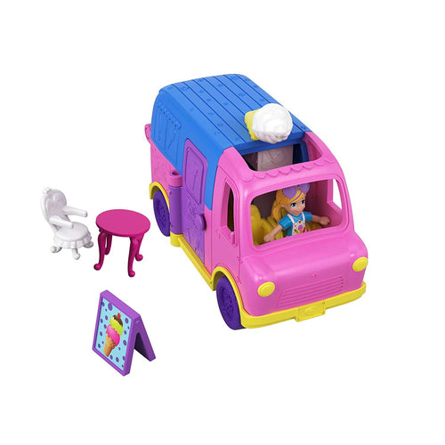 Polly Pocket Pollyville Ice Cream Truck