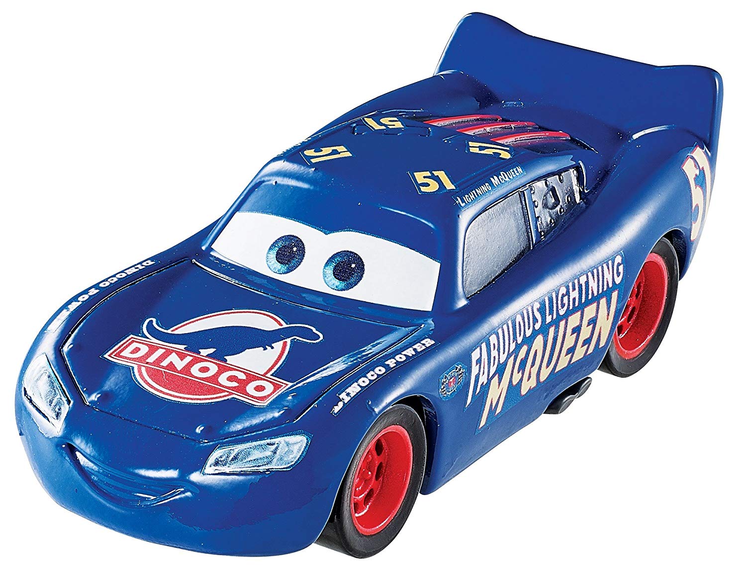 Disney Pixar Cars 3 Dinoco Blue Lightning Mcqueen Die-cast 
