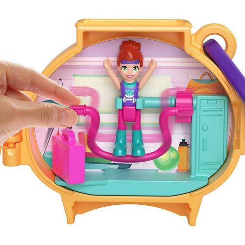 Polly Pocket Pet Connects Stackable Hamster Compact Playset