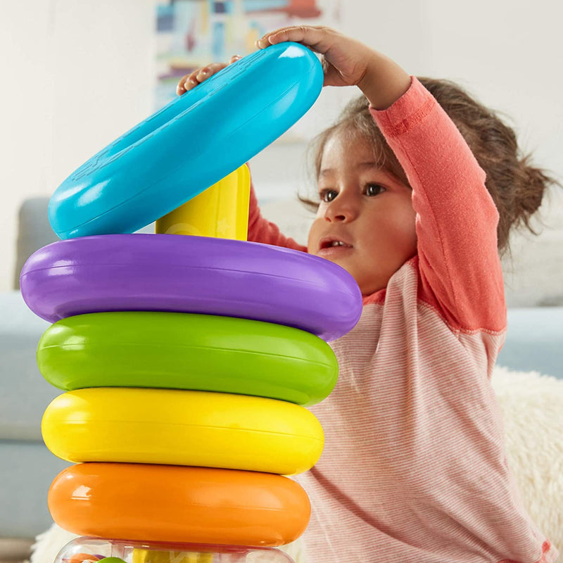 Fisher-Price Giant Rock-a-Stack with 6-Colorful Rings