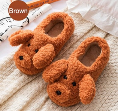 Warm Cute Couple Home Slippers