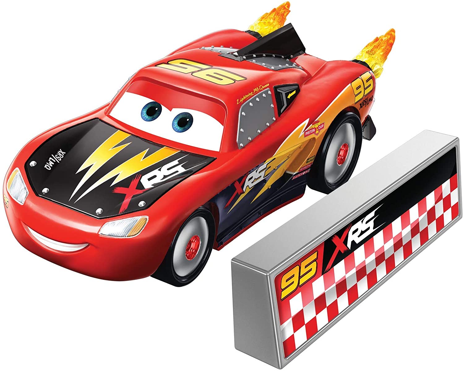 Disney Cars XRS Rocket Racing Die Cast Car with Blast Wall Lightning M –  Square Imports