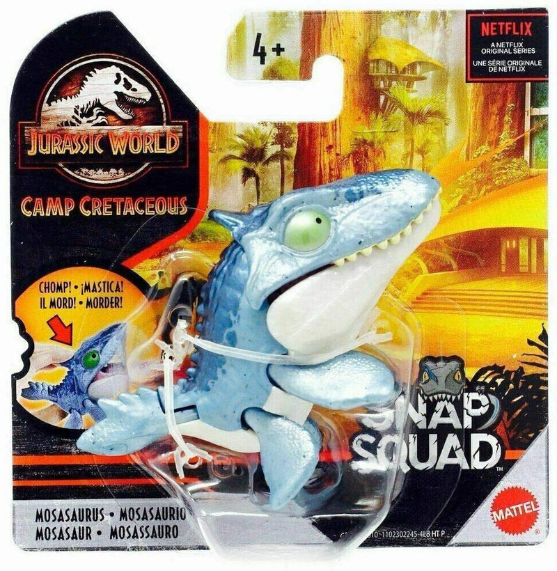 Jurassic World Camp Cretaceous Snap Squad Mosasaurus Figure