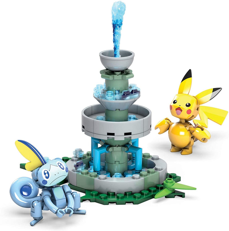 Mega Construx Pokemon Pikachu vs. Sobble Figure Building Set