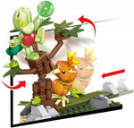 Mega Construx Pokemon Torchic vs Treecko Construction Set