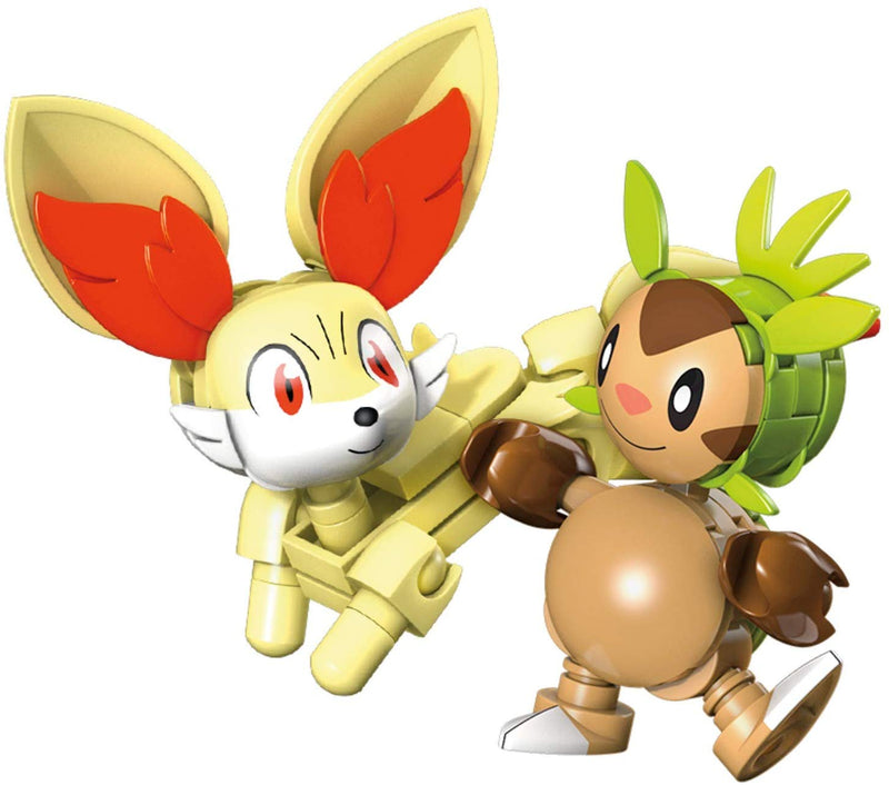 Mega Construx Pokemon Chespin Vs Fennekin