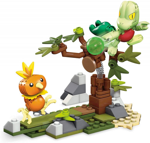 Mega Construx Pokemon Torchic vs Treecko Construction Set