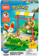 Mega Construx Pokemon Chespin Vs Fennekin