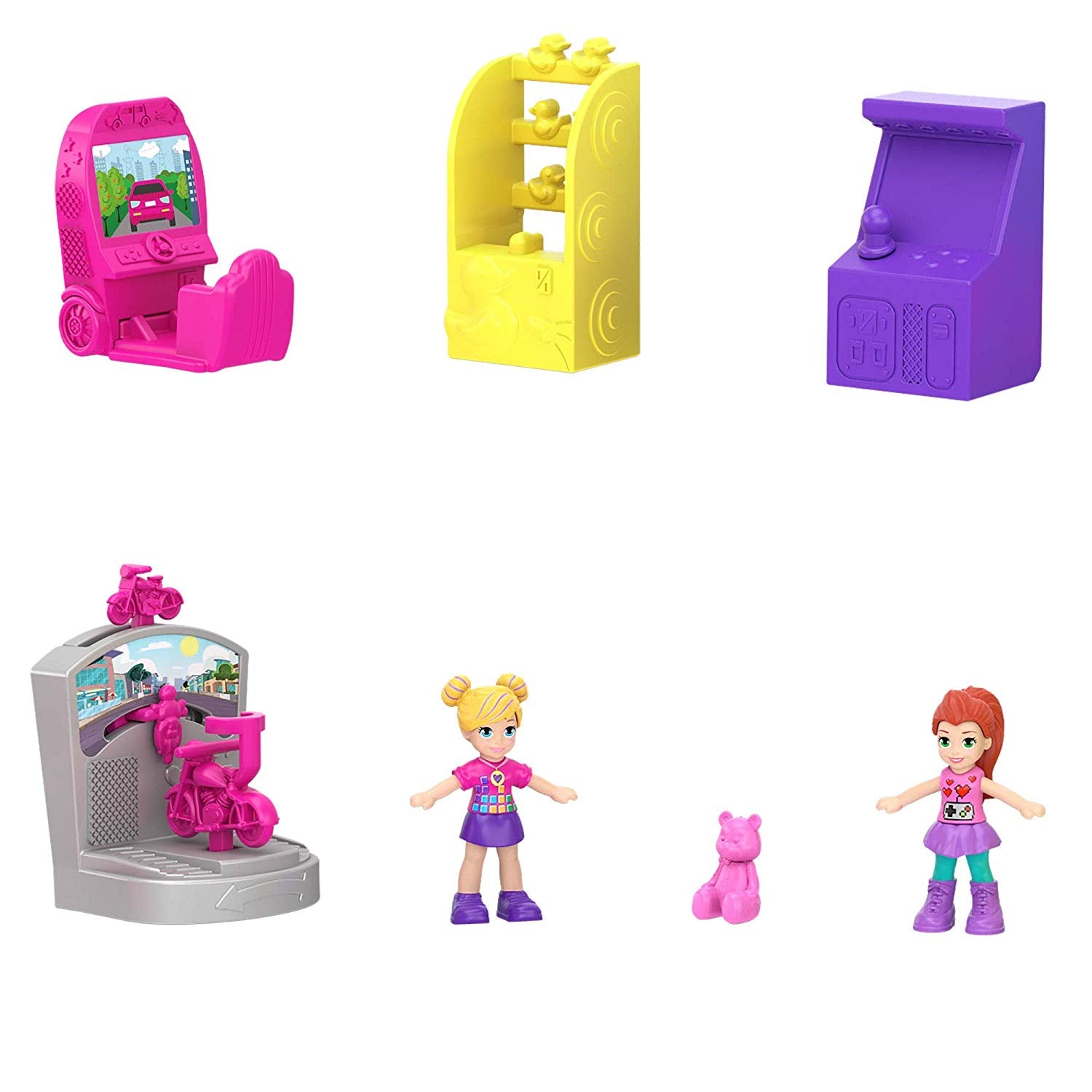 Polly Pocket Race & Rock Arcade Compact – Square Imports