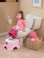 Fisher-Price Pink Princess Stepstool Potty