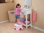 Fisher-Price Pink Princess Stepstool Potty