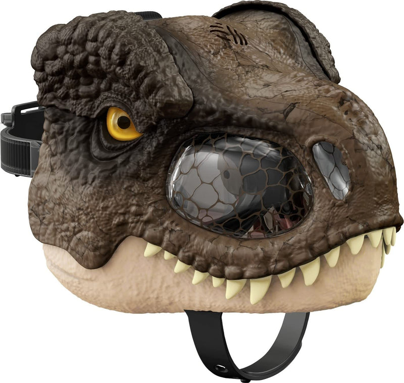 Jurassic World Dominion Dinosaur Mask, Tyrannosaurus Rex Chomp N Roar with Motion and Sounds