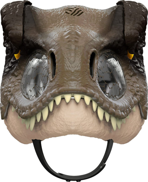 Jurassic World Dominion Dinosaur Mask, Tyrannosaurus Rex Chomp N Roar with Motion and Sounds