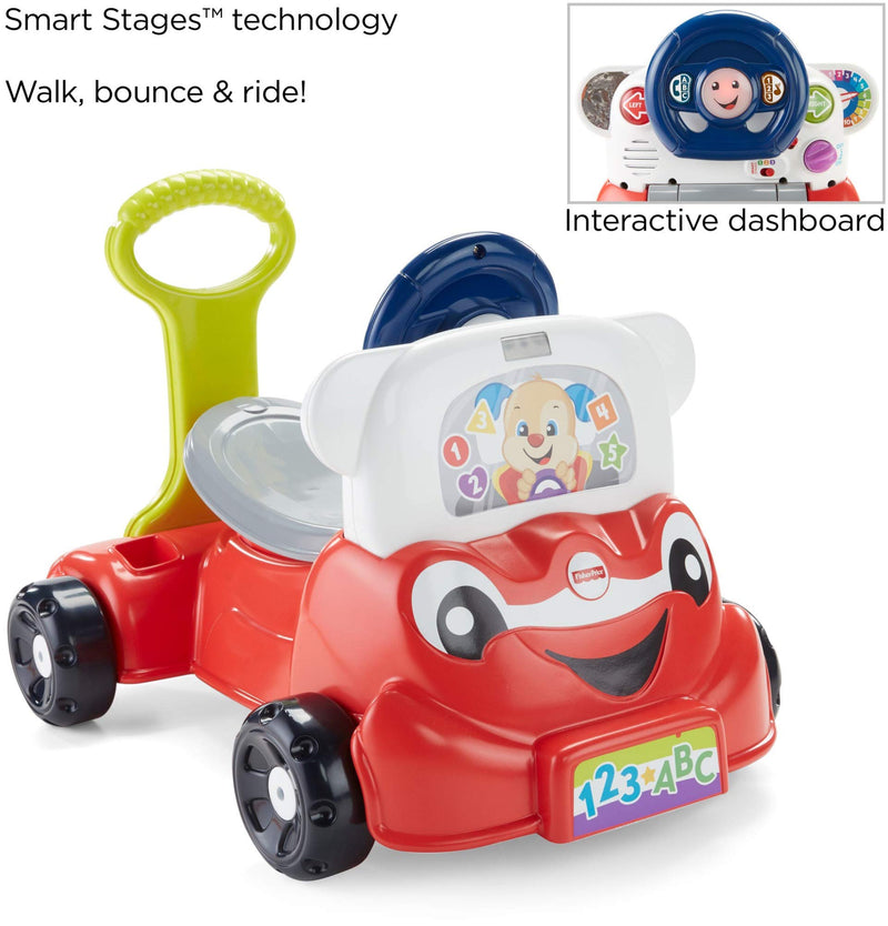 Fisher-Price Laugh & Learn 3-in-1 Smart Car