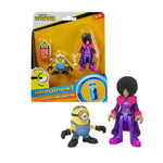 Imaginext Minions The Rise of Gru Stuart & Belle Bottom Figure Set