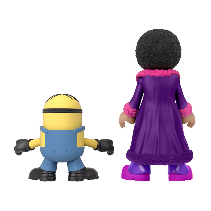 Imaginext Minions The Rise of Gru Stuart & Belle Bottom Figure Set