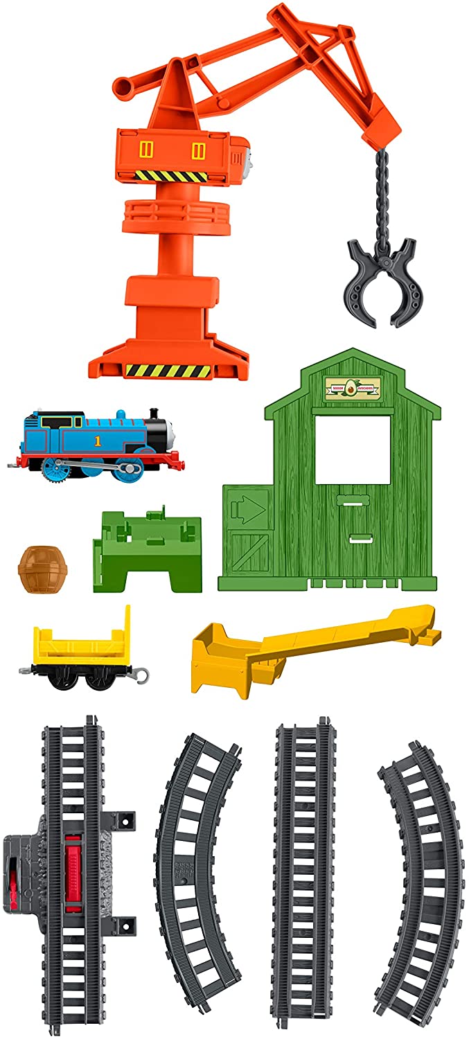 Thomas & Friends TrackMaster Cassia Crane & Cargo Train Set