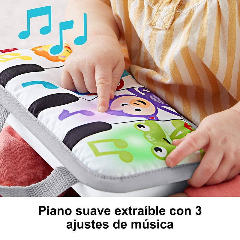 Fisher-Price Mini Musicians Piano Wedge, Tummy Time Baby Toy