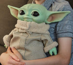 Star Wars The Child Plush Toy 11-Inch Small Yoda-Like Soft Figure from The Mandalorian, Green