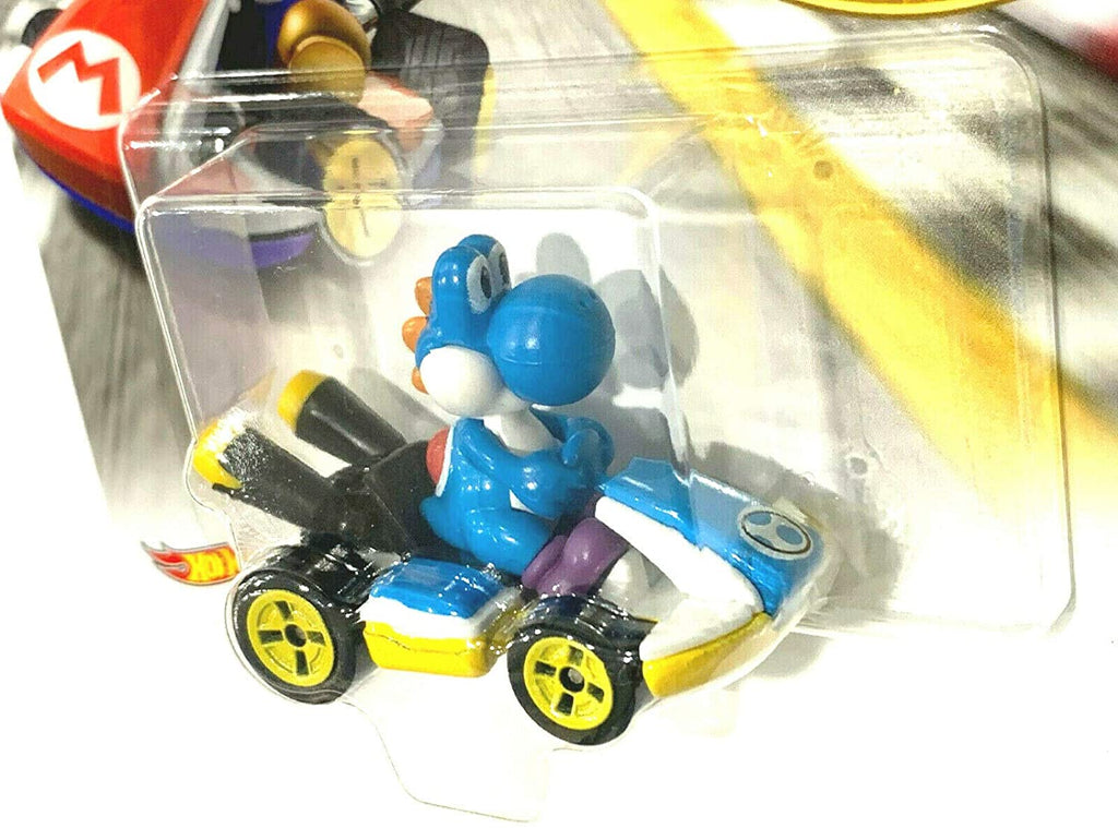 Hot Wheels Mario Kart Light Blue Yoshi – Square Imports