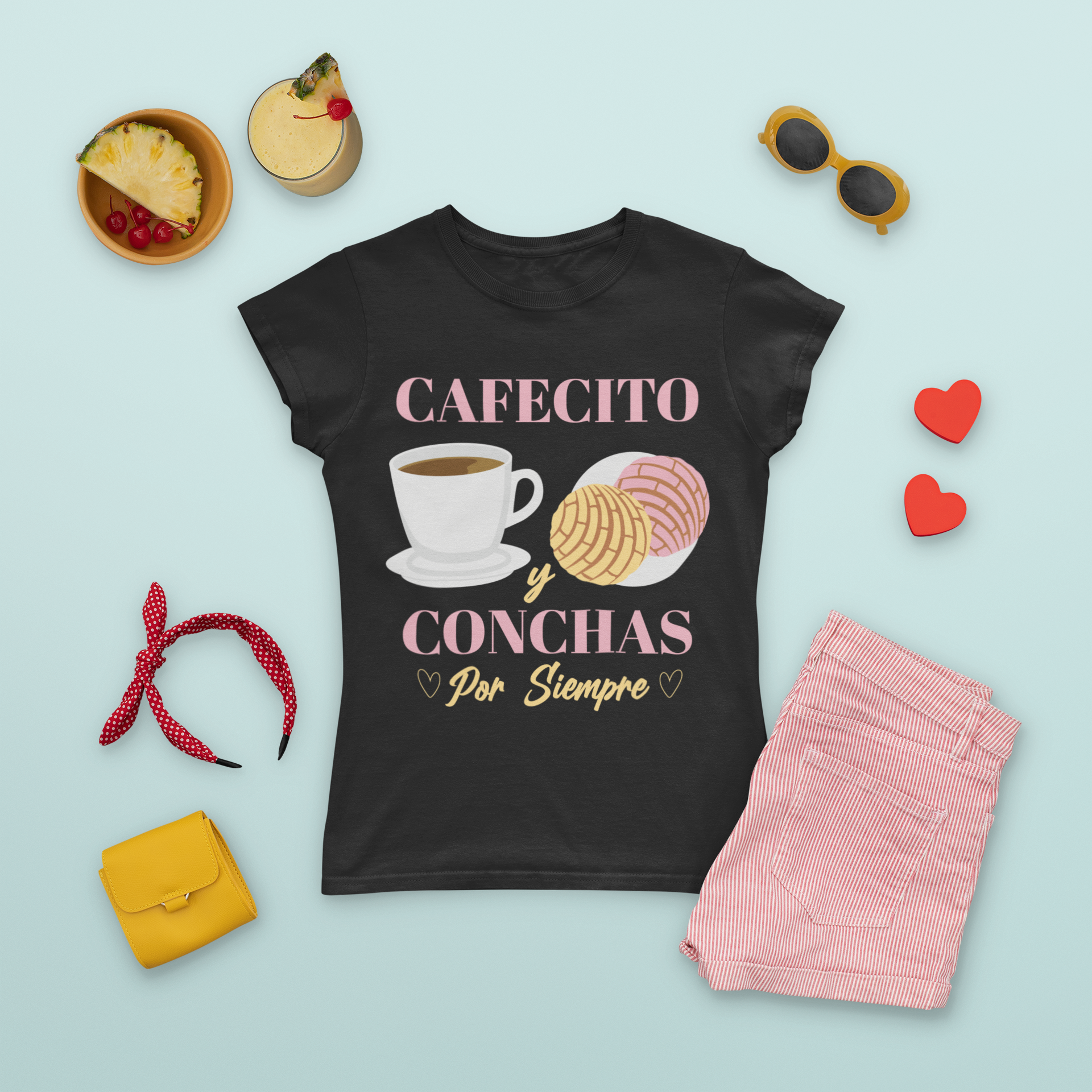 Cafecito, Conchas, y Familia Mug – NL Designs