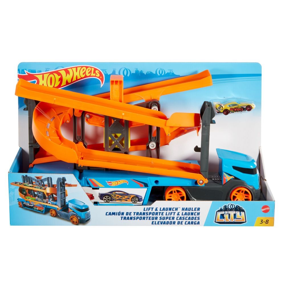 transporteur de mega Hot wheels Mattel