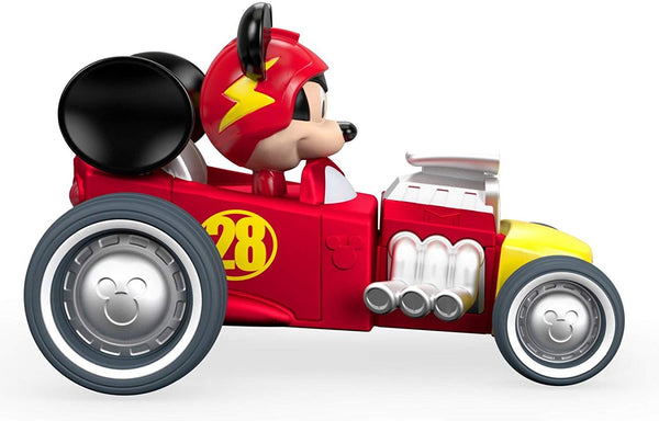 Fisher-Price Disney Mickey & the Roadster Racers, Pull 'n Go Hot Rod V ...