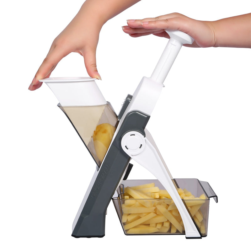 Mandoline Food Slicer Stainless Steel Food Cutter Chopper with