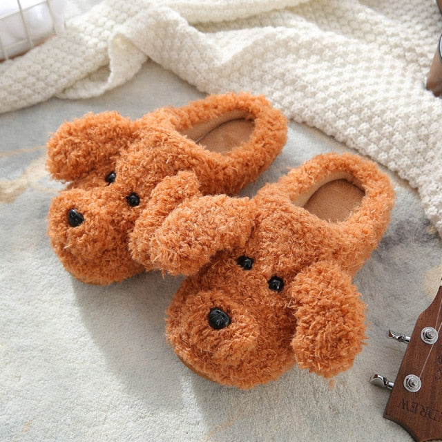 Warm Cute Couple Home Slippers